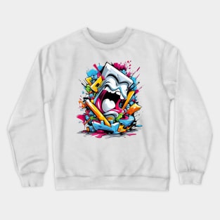 graffiti style Crewneck Sweatshirt